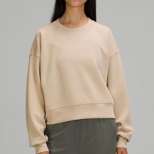 Perfectly Oversized Cropped Crew Softstreme Trench